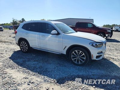 Czwarte zdjęcie samochodu z boku: 2019 BMW X3 SDRIVE30I VIN:5UXTR7C52KLE88647 - miniatura