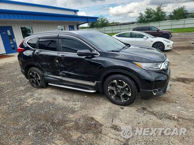 Czwarte zdjęcie samochodu z boku: 2019 HONDA CR-V TOURING VIN:7FARW2H95KE019074 - miniatura