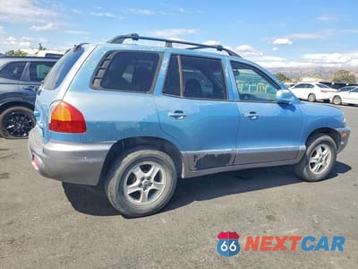 Trzecie zdjęcie samochodu z tyłu: 2004 HYUNDAI SANTA FE BASE VIN:KM8SB12B74U709624 - miniatura