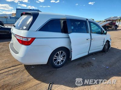 Trzecie zdjęcie samochodu z tyłu: 2012 HONDA ODYSSEY EXL VIN:5FNRL5H64CB079263 - miniatura