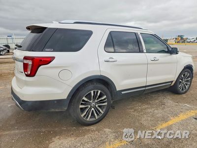 Trzecie zdjęcie samochodu z tyłu: 2016 FORD EXPLORER PLATINUM VIN:1FM5K8HT8GGB33440 - miniatura