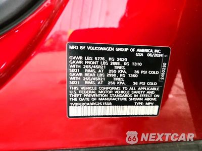 Zdjęcie 13 z 13 samochodu: 2024 VOLKSWAGEN ATLAS CROSS SPORT SEL PREMIUM R-LINE VIN:1V2FE2CA9RC251508 - miniatura