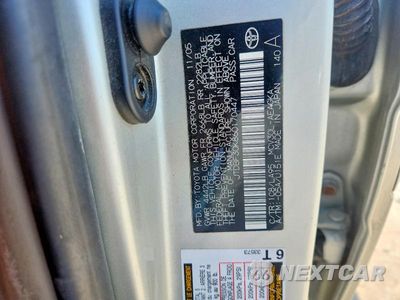 Zdjęcie 12 z 12 samochodu: 2006 TOYOTA CAMRY XLE V6 VIN:JTDBF30K860170447 - miniatura