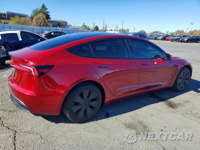 Trzecie zdjęcie samochodu z tyłu: 2025 TESLA MODEL 3 VIN:5YJ3E1EA5SF062066 - miniatura