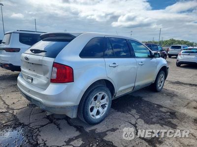 Trzecie zdjęcie samochodu z tyłu: 2013 FORD EDGE SEL VIN:2FMDK3JC3DBB94416 - miniatura