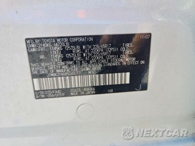 Zdjęcie 12 z 12 samochodu: 2008 TOYOTA RAV4 LIMITED VIN:JTMBK31V685048017 - miniatura