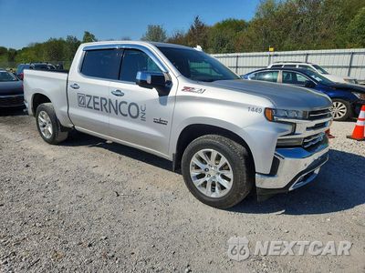 Czwarte zdjęcie samochodu z boku: 2019 CHEVROLET SILVERADO K1500 LTZ VIN:3GCUYGED3KG171449 - miniatura