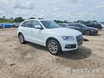 Czwarte zdjęcie samochodu z boku: 2015 AUDI Q5 PREMIUM PLUS VIN:WA1LFAFP0FA101820 - miniatura