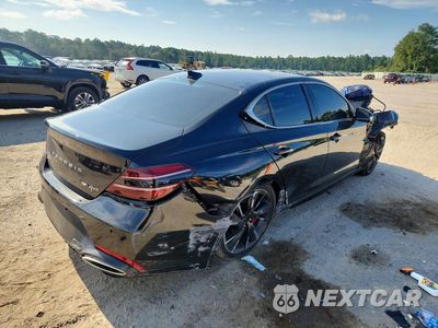 Trzecie zdjęcie samochodu z tyłu: 2023 GENESIS G70 3.3T STANDARD VIN:KMTG54TE9PU115473 - miniatura