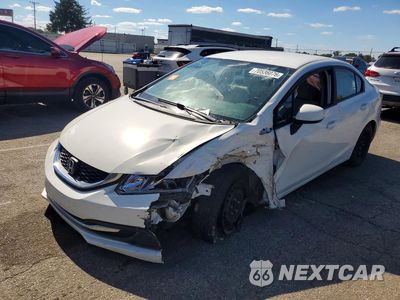 2013 HONDA CIVIC LX 19XFB2F5XDE084358 - główne zdjęcie licytacji z USA - miniatura