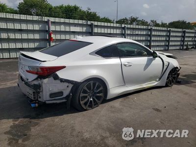 Trzecie zdjęcie samochodu z tyłu: 2016 LEXUS RC F BASE VIN:JTHHP5BC9G5005082 - miniatura