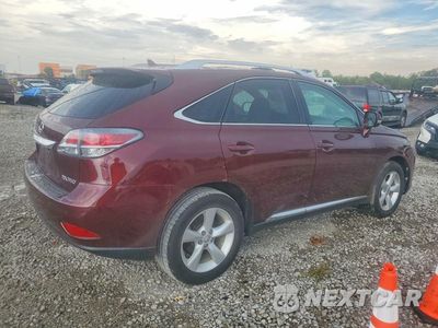 Trzecie zdjęcie samochodu z tyłu: 2013 LEXUS RX 350 BASE VIN:2T2BK1BA2DC155431 - miniatura