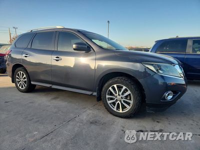 Czwarte zdjęcie samochodu z boku: 2014 NISSAN PATHFINDER SV VIN:5N1AR2MN9EC646280 - miniatura