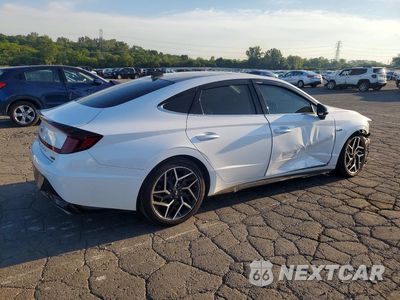Trzecie zdjęcie samochodu z tyłu: 2023 HYUNDAI SONATA N LINE VIN:KMHL14JC3PA253209 - miniatura