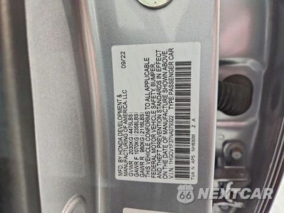 Zdjęcie 12 z 12 samochodu: 2022 HONDA ACCORD SPORT VIN:1HGCV1F37NA079322 - miniatura