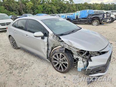 Czwarte zdjęcie samochodu z boku: 2020 TOYOTA COROLLA SE VIN:JTDS4RCE4LJ014555 - miniatura