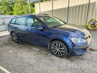 Czwarte zdjęcie samochodu z boku: 2016 VOLKSWAGEN GOLF SPORTWAGEN S VIN:3VWC17AUXGM520330 - miniatura