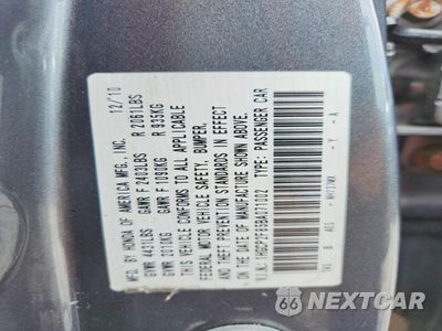 Zdjęcie 13 z 13 samochodu: 2011 HONDA ACCORD EXL VIN:1HGCP2F85BA071002 - miniatura