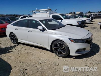 Czwarte zdjęcie samochodu z boku: 2020 HONDA ACCORD SPORT VIN:1HGCV1F31LA081225 - miniatura
