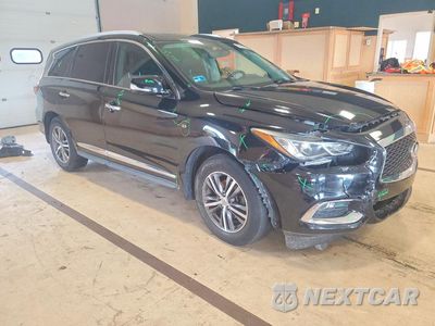 Czwarte zdjęcie samochodu z boku: 2017 INFINITI QX60 BASE VIN:5N1DL0MN2HC514923 - miniatura