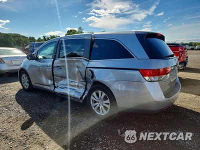 Drugie zdjęcie samochodu z przodu: 2016 HONDA ODYSSEY EXL VIN:5FNRL5H65GB142859 - miniatura