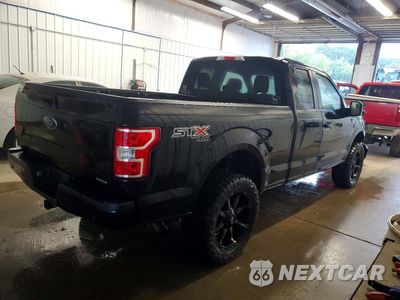 Trzecie zdjęcie samochodu z tyłu: 2019 FORD F150 SUPER CAB VIN:1FTFX1E48KKE58108 - miniatura