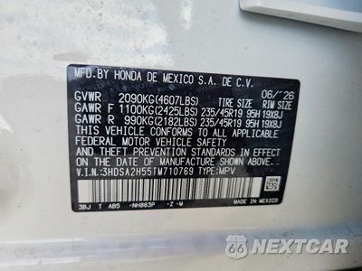 Zdjęcie 13 z 13 samochodu: 2026 ACURA ADX A-SPEC VIN:3HDSA2H55TM710769 - miniatura
