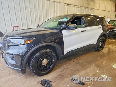 2021 FORD EXPLORER POLICE INTERCEPTOR 1FM5K8AW3MNA07238 - główne zdjęcie licytacji z USA - miniatura
