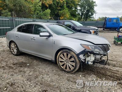 Czwarte zdjęcie samochodu z boku: 2013 LINCOLN MKS VIN:1LNHL9FT7DG609594 - miniatura