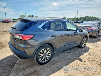 Trzecie zdjęcie samochodu z tyłu: 2020 FORD ESCAPE TITANIUM VIN:1FMCU9DZ8LUB26839 - miniatura