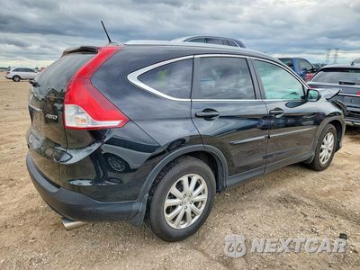 Trzecie zdjęcie samochodu z tyłu: 2013 HONDA CR-V EXL VIN:5J6RM4H74DL017466 - miniatura