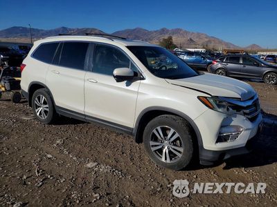 Czwarte zdjęcie samochodu z boku: 2016 HONDA PILOT EXL VIN:5FNYF6H67GB099442 - miniatura