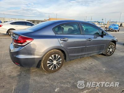 Trzecie zdjęcie samochodu z tyłu: 2015 HONDA CIVIC LX VIN:19XFB2F54FE071723 - miniatura