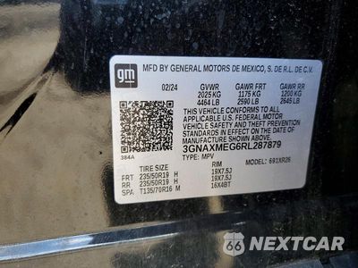 Zdjęcie 13 z 13 samochodu: 2024 CHEVROLET EQUINOX RS VIN:3GNAXMEG6RL287879 - miniatura