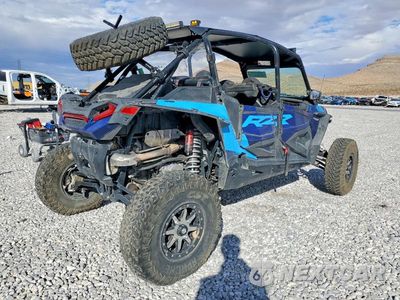 Czwarte zdjęcie samochodu z boku: 2020 POLARIS RZR XP 4 TURBO S UTILITY VEHICLE VIN:3NSP4L924LG954533 - miniatura