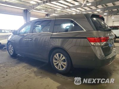 Drugie zdjęcie samochodu z przodu: 2016 HONDA ODYSSEY EX VIN:5FNRL5H42GB131364 - miniatura