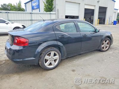Trzecie zdjęcie samochodu z tyłu: 2013 DODGE AVENGER SE VIN:1C3CDZAB2DN605351 - miniatura