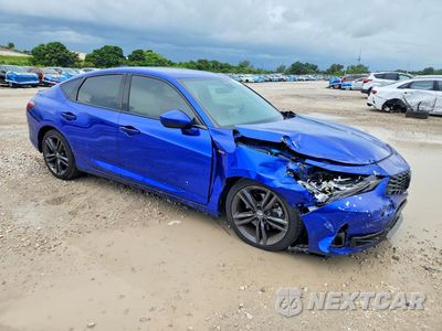Czwarte zdjęcie samochodu z boku: 2025 ACURA INTEGRA A-SPEC VIN:19UDE4H32SA010567 - miniatura