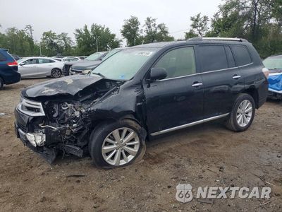 2013 TOYOTA HIGHLANDER HYBRID LIMITED JTEDC3EHXD2018195 - główne zdjęcie licytacji z USA - miniatura