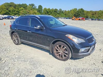 Czwarte zdjęcie samochodu z boku: 2017 INFINITI QX50 BASE VIN:JN1BJ0RR4HM417202 - miniatura