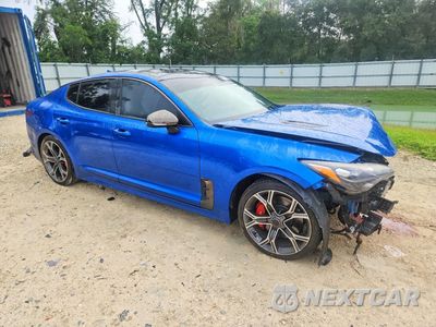 Czwarte zdjęcie samochodu z boku: 2018 KIA STINGER GT2 VIN:KNAE55LC9J6033388 - miniatura