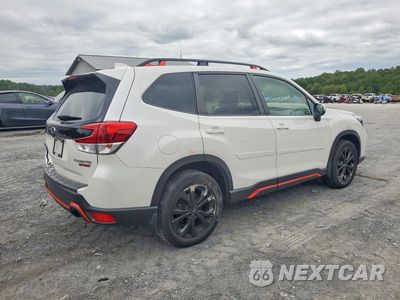 Trzecie zdjęcie samochodu z tyłu: 2021 SUBARU FORESTER SPORT VIN:JF2SKARC3MH434864 - miniatura