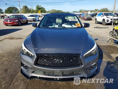 Piąte zdjęcie samochodu w środku: 2021 INFINITI Q50 LUXE VIN:JN1EV7BP0MM703402 - miniatura