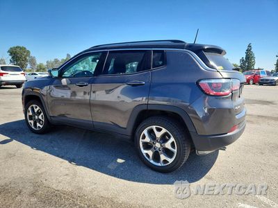 Drugie zdjęcie samochodu z przodu: 2017 JEEP COMPASS LIMITED VIN:3C4NJDCB7HT688388 - miniatura