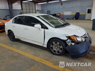 Czwarte zdjęcie samochodu z boku: 2006 HONDA CIVIC LX VIN:1HGFA165X6L046766 - miniatura