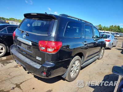 Trzecie zdjęcie samochodu z tyłu: 2015 TOYOTA SEQUOIA LIMITED VIN:5TDJY5G1XFS120709 - miniatura