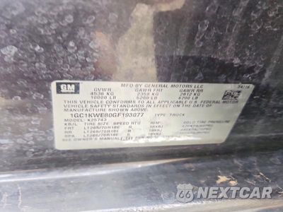Zdjęcie 12 z 12 samochodu: 2016 CHEVROLET SILVERADO K2500 HEAVY DUTY LTZ VIN:1GC1KWE80GF193077 - miniatura