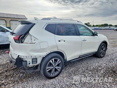 Trzecie zdjęcie samochodu z tyłu: 2018 NISSAN ROGUE SL VIN:5N1AT2MV1JC800959 - miniatura