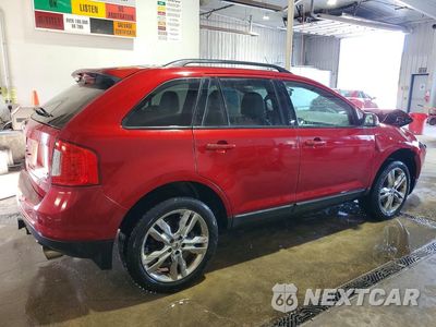 Trzecie zdjęcie samochodu z tyłu: 2014 FORD EDGE SEL VIN:2FMDK4JC3EBA03083 - miniatura