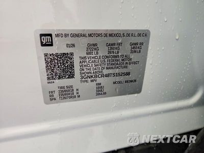 Zdjęcie 13 z 13 samochodu: 2026 CHEVROLET BLAZER 2LT VIN:3GNKBCR48TS152588 - miniatura